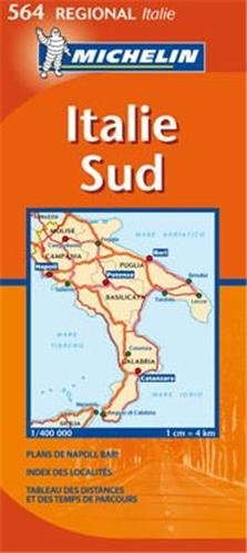 carte rgional italie sud