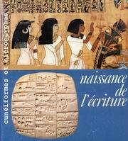 naissance de l'écriture