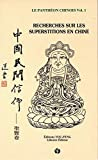 LePanthéon chinois Vol.1: Recherches sur les superstitions en Chine | Zhongguo minjian xinyang