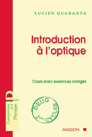 Introduction à l'optique