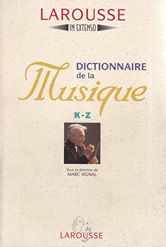 dictionnaire de la musique k-z