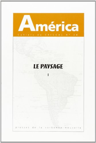 América, n° 26. Le paysage, 1re série