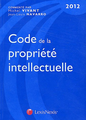 Code de la propriété intellectuelle 2012