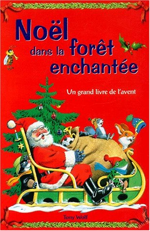 Noël dans la forêt enchantée : un grand livre livre de l'avent