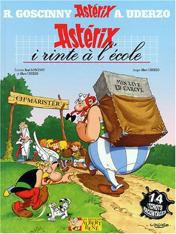 Astérix et la rentrée gauloise en langues de France. Astérix i rinte à l'école