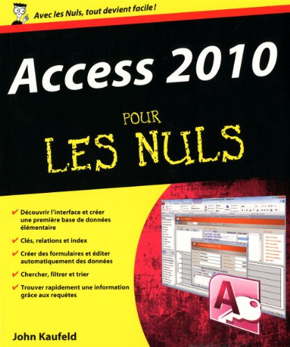 Access 2010 pour les nuls