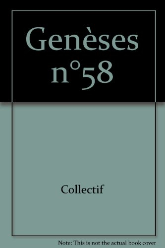 Genèses, n° 58. Quantifier