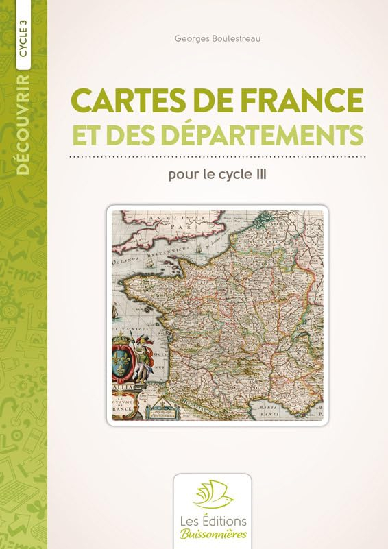 Cartes de France et des départements pour le cycle III