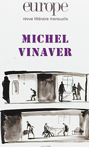 Europe, n° 924. Michel Vinaver