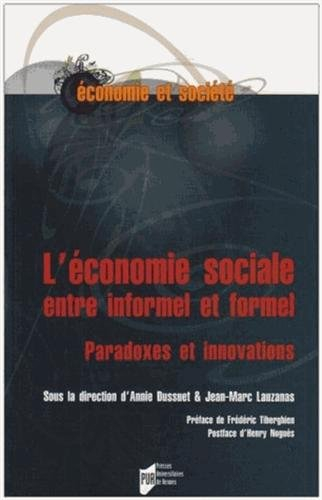 L'économie sociale entre informel et formel : paradoxes et innovations