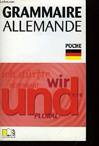 grammaire allemande