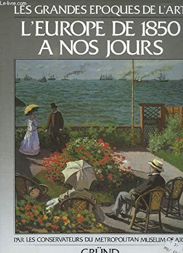 L'Europe de 1850 à nos jours