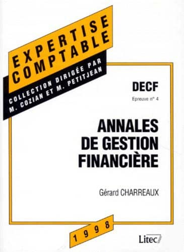 Annales de gestion financière, 12e édition, 1998 (ancienne édition)