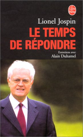Le temps de répondre : entretiens avec Alain Duhamel