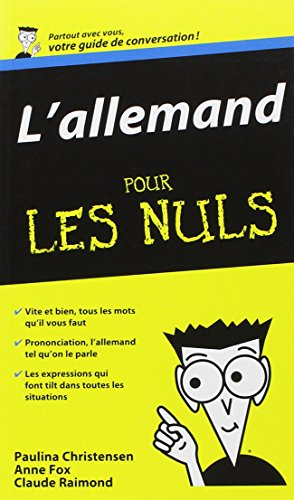 L'allemand pour les nuls