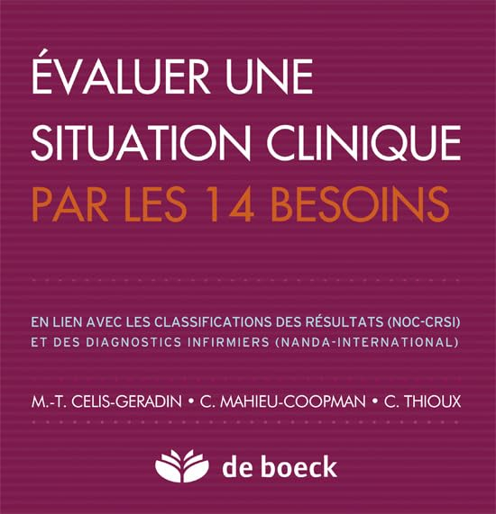 Evaluer une situation clinique par les 14 besoins : classifications des résultats (NOC-CRSI) et des 