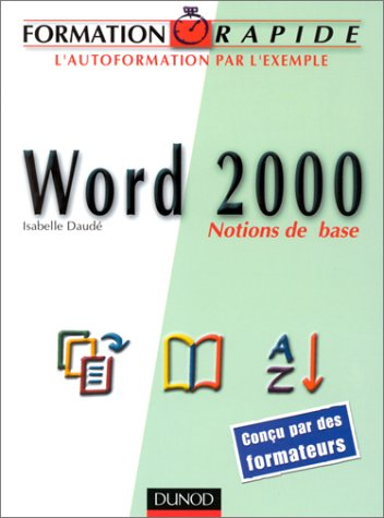 Word 2000 : notions de base