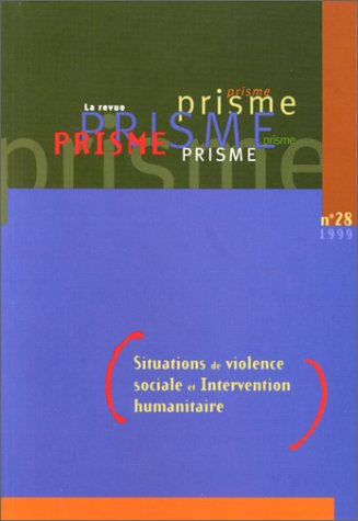 Revue PRISME. Vol. 28, printemps 1999