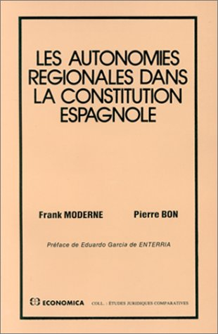 Les Autonomies régionales dans la Constitution espagnole