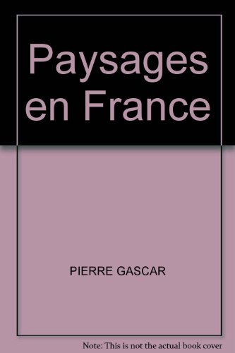 Paysages en France