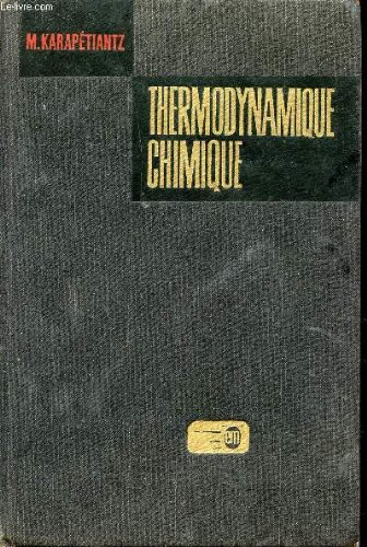 thermodynamique chimique.