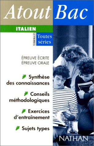 Italien, terminales toutes séries : épreuve écrite, épreuve orale