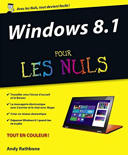 Windows 8.1 pour les nuls : formation livre + DVD