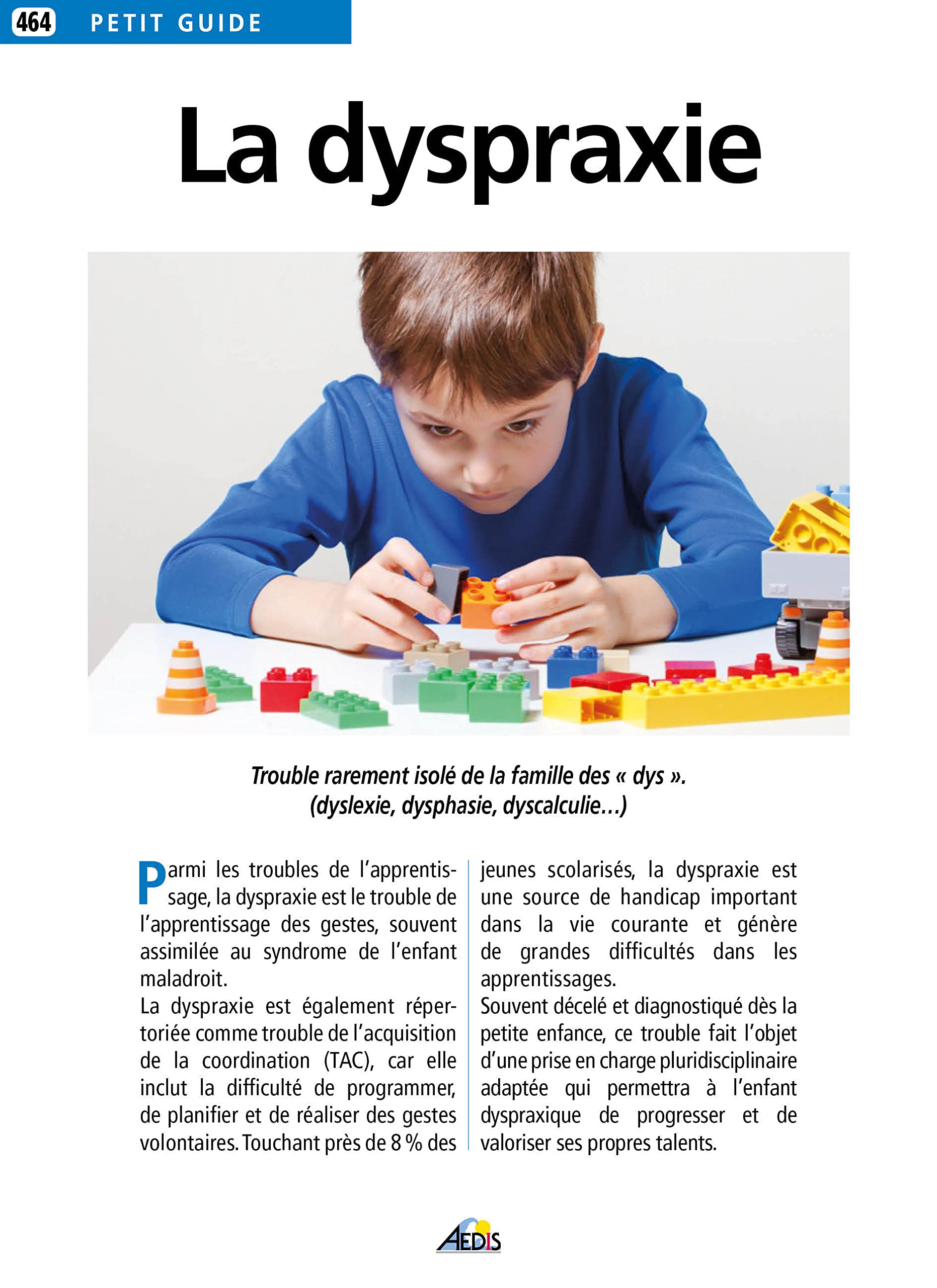 La dyspraxie