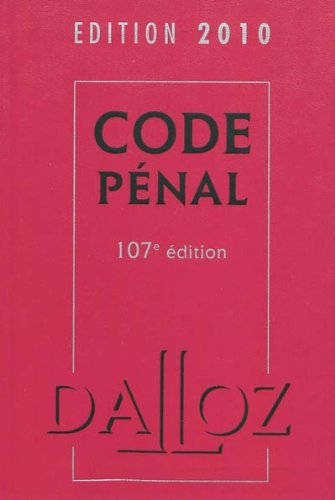 Code pénal 2010