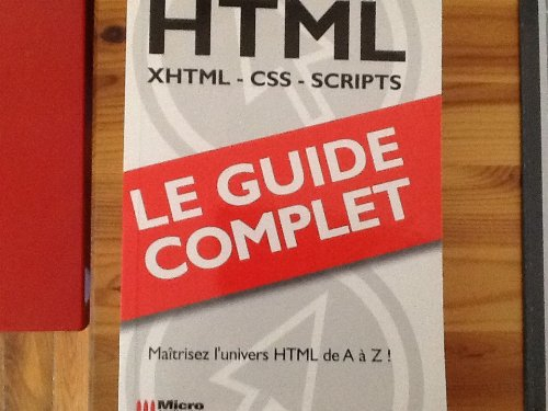 HTML : XHTML, CSS, Scripts