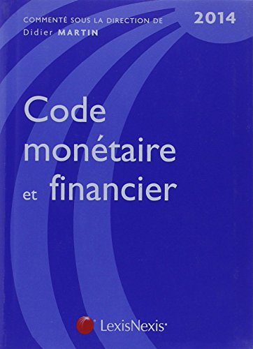 Code monétaire et financier 2014