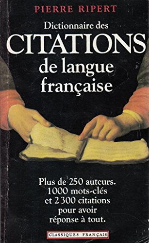 dictionnaire des citations de langue française
