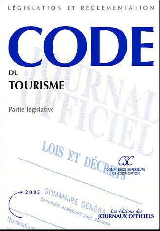 code du tourisme : partie législative