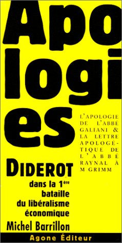 Apologies. Diderot dans la première bataille du libéralisme