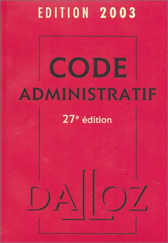 Code administratif 2003