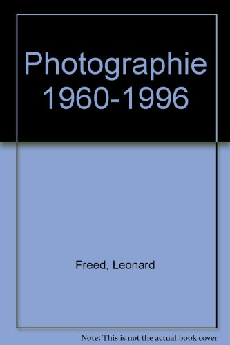 Photographies 1954-1990