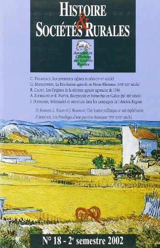 Histoire & sociétés rurales, n° 17