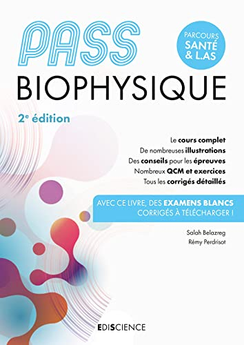 Biophysique, Pass : parcours santé & L.AS
