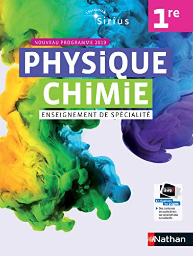 Physique chimie 1re enseignement de spécialité : nouveau programme 2019