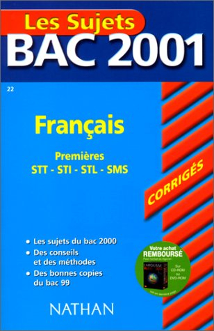 Français premières STT, STI, STL, SMS