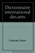 Dictionnaire international des arts