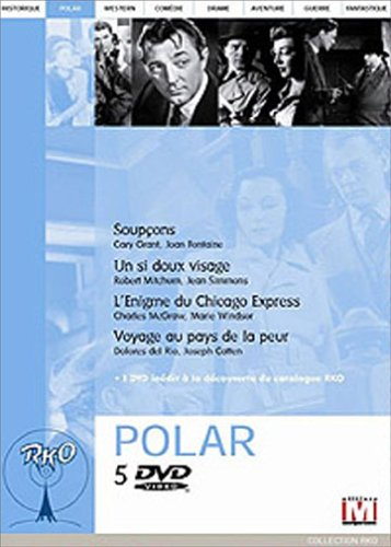 collection rko polar 5 dvd : soupçons / l'enigme du chicago express / un si doux visage / voyage au 