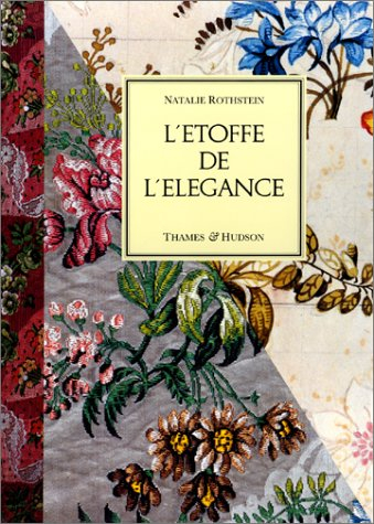 L'étoffe de l'élégance : soieries et dessins pour soie du XVIIIe siècle