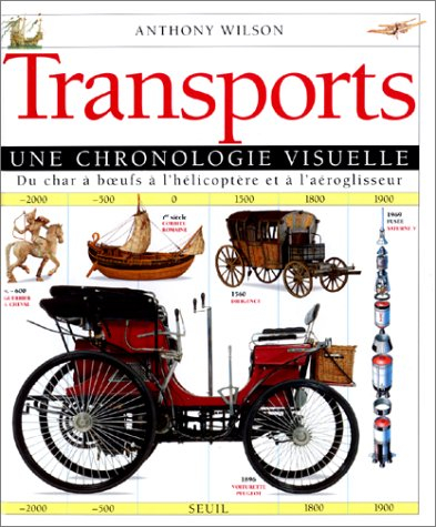Transports, une chronologie visuelle : du char à boeufs à l'hélicoptère et à l'aéroglisseur
