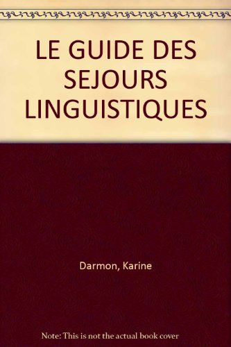 (v.2910934292)guide des sejours linguistiques (le)
