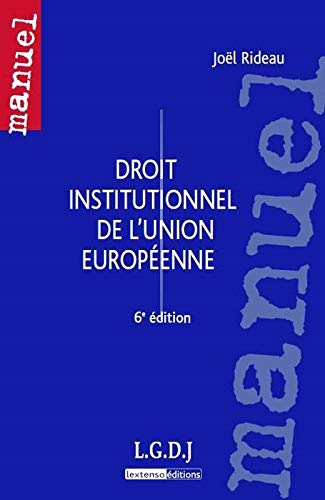 Droit institutionnel de l'Union européenne