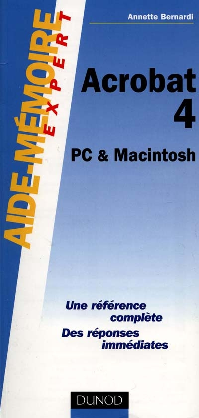 Acrobat 4, pour PC et Macintosh