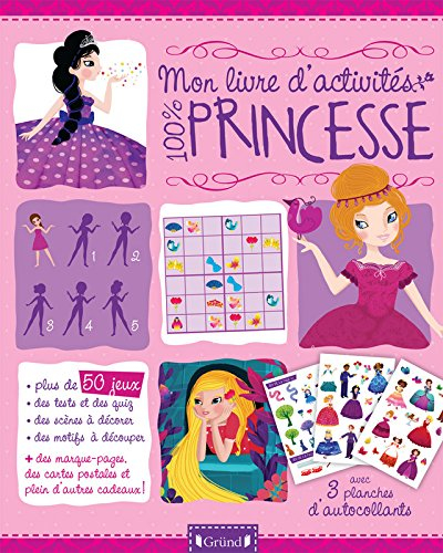 Mon livre d'activités 100 % princesse