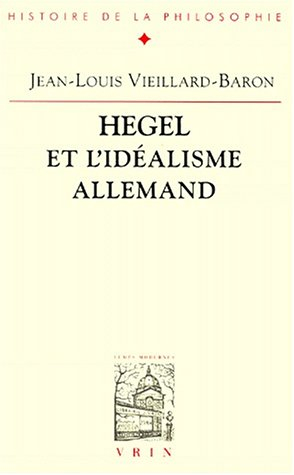 Hegel et l'idéalisme allemand : imagination, spéculation, religion