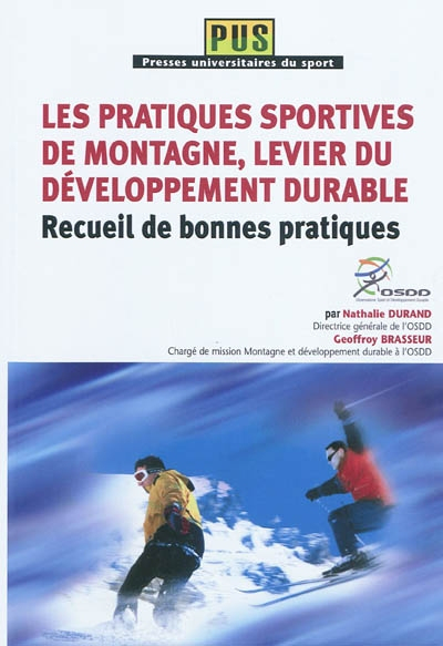 Les pratiques sportives de montagne, levier du développement durable : recueil de bonnes pratiques